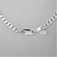 Italian sterling silver curb chain necklace 5mm