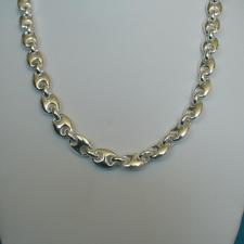 Silver mariner necklace for mens 
