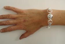 925 silver handmade bracelet made in Italy