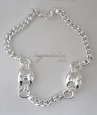 Marina necklace in sterling silver