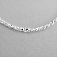  Silver rope chain italy
