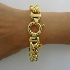 Bracciale argento 925 dorato oro giallo