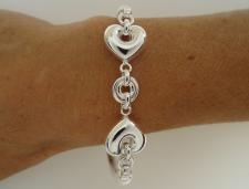 925 silver bangle bracelet made in Italy