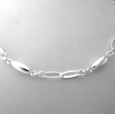 Gioielli artigianali in argento 925 collana cm 70