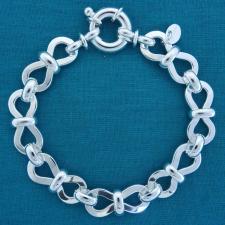 Bracciale fiocco in argento