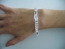 Bracciale argento con texture