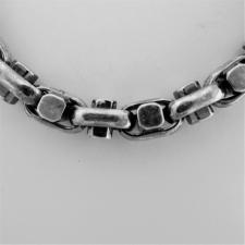 Oxidized 925 silver bracelet 