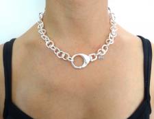 Luxury quality round rolo chains in sterling silver