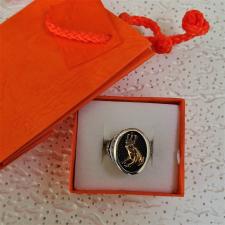 Anello donna principe ranocchio in argento