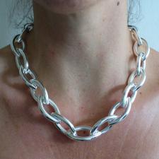 Italy sterling silver necklace