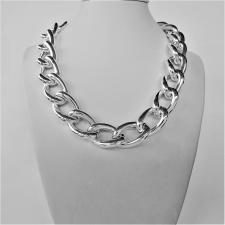 925 sterling silver curb necklace 18mm.