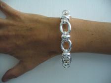 Sterling silver handmade bracelet