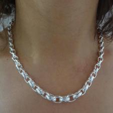 Silver chain arezzo italy producer