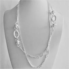 Collana lunghezza 100 cm 1 metro in argento 925