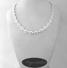 Catena maglia marina donna in argento 925 massiccio
