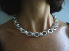 Handmade 925 silver necklace made in Italy