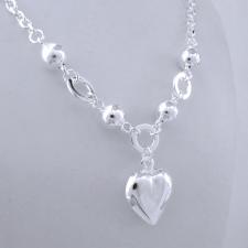 Collana argento con cuore san valentino