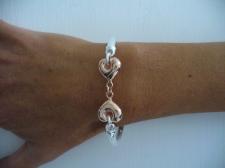 Sterling silver bangle bracelet 