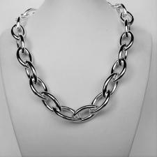 Sterling silver ogival necklace