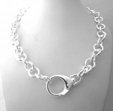 Luxury quality round rolo chains in sterling silver