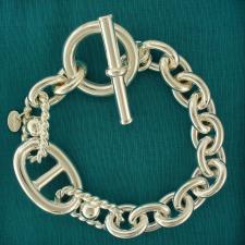 Maglia argento - Bracciale maglia