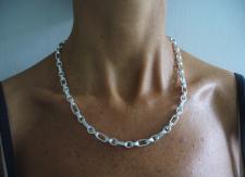 Collana uomo in argento 925.