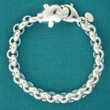 Bracciale argento animali - Pantera argento 925