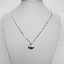 Collana in argento 925 pendente conchiglia.