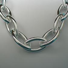 Italy sterling silver necklace