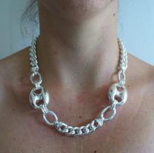 Marina necklace in sterling silver