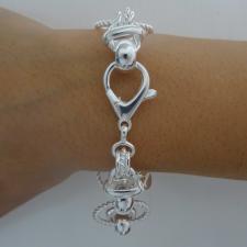 Vintage bracelet in 925 sterling silver italy