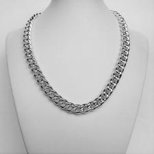 Sterling silver curb necklace 10mm