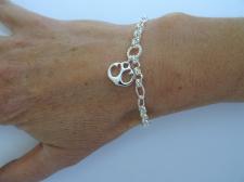 Sterling silver anchor charm