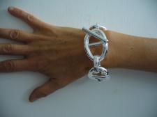 Nautical bracelet in sterling silver