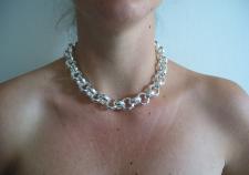 Belcher necklace in sterling silver