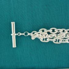 925 Italy silver women's bracelet.