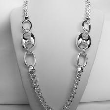 Women's sterling silver maglia marina necklace 27mm