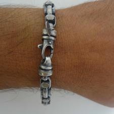 Bracciali artigianali uomo in argento 925