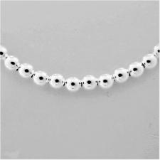 Online sales of silver bead necklace