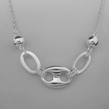 Sterling silver necklace with maglia marina link