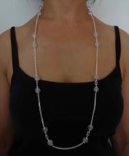 Italian manufacturers hollow and solid silver chain