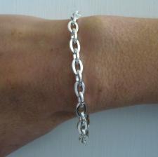 Bracciale argento donna rock chain