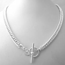 Collana donna grumetta argento massiccio solido
