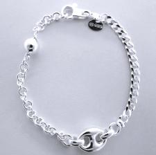 Silver bracelet Italian manufacturer