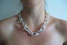 Italy sterling silver necklace