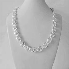 Collana argento massiccio catena maglia marina
