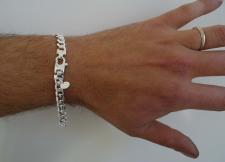 Uomo braccialetto argento 925
