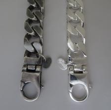 Bracciale uomo argento antico