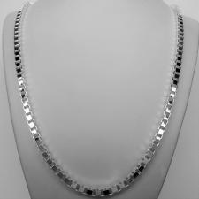 Sterling silver italian box chain necklace 4.7mm