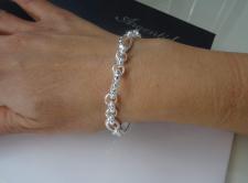 Braccialetto in argento 925 figaro rolo'